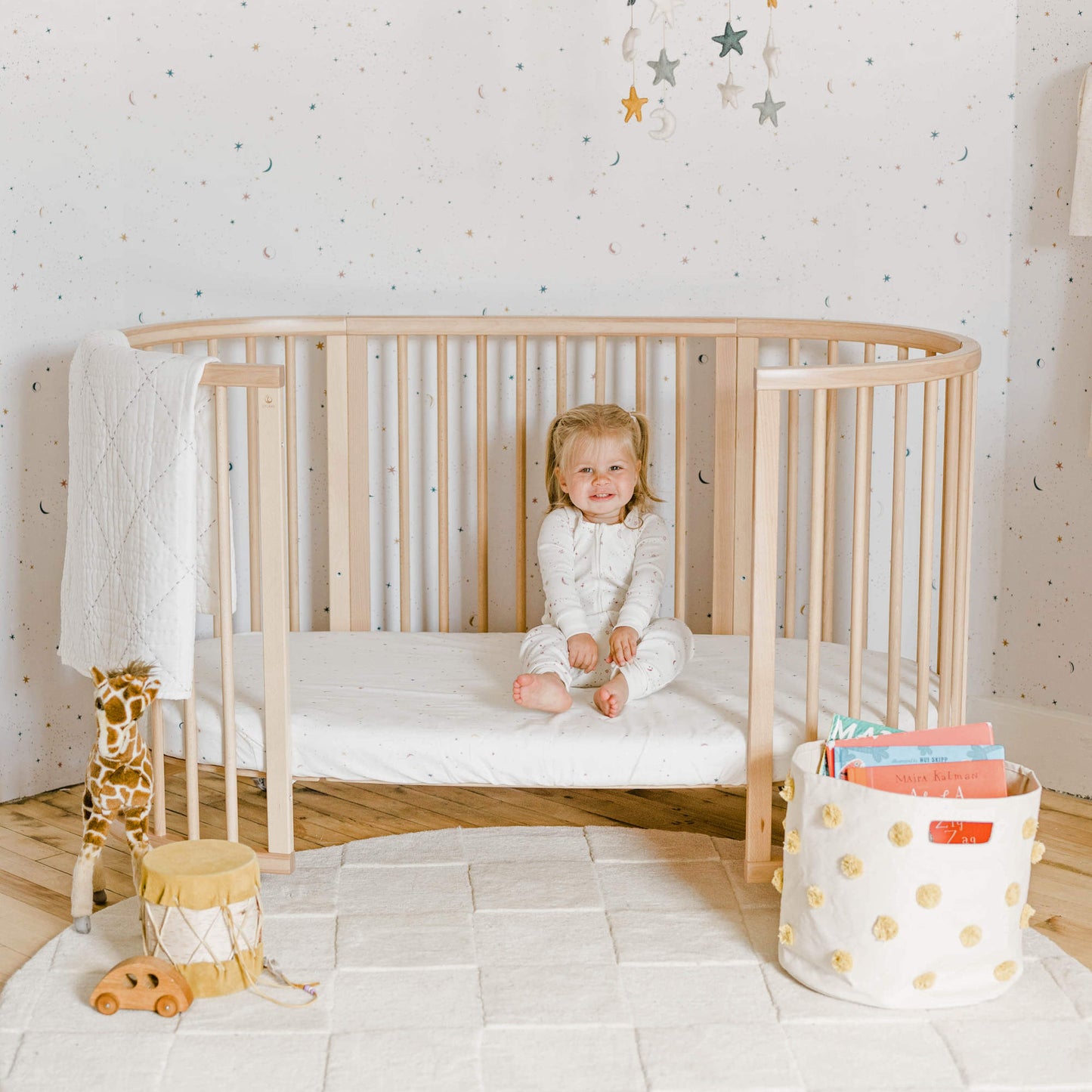 STOKKE SLEEPI BED FITTED SHEET BY PEHR V3