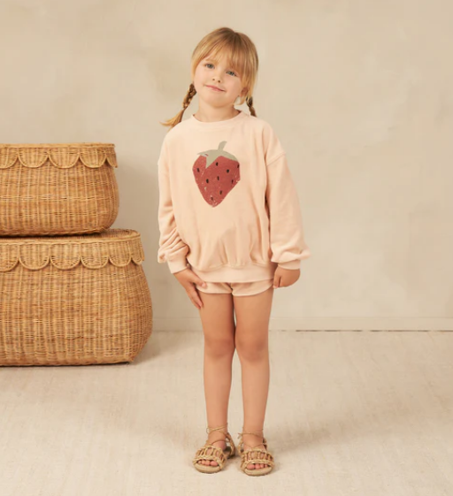 RYLEE & CRU TRACK SHORT APRICOT