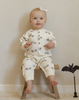 QUINCY MAE RELAXED FLEECE JUMPSUIT - BATS