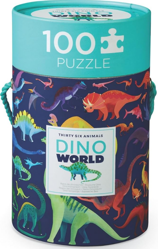 DINO WORLD 100-PC PUZZLE