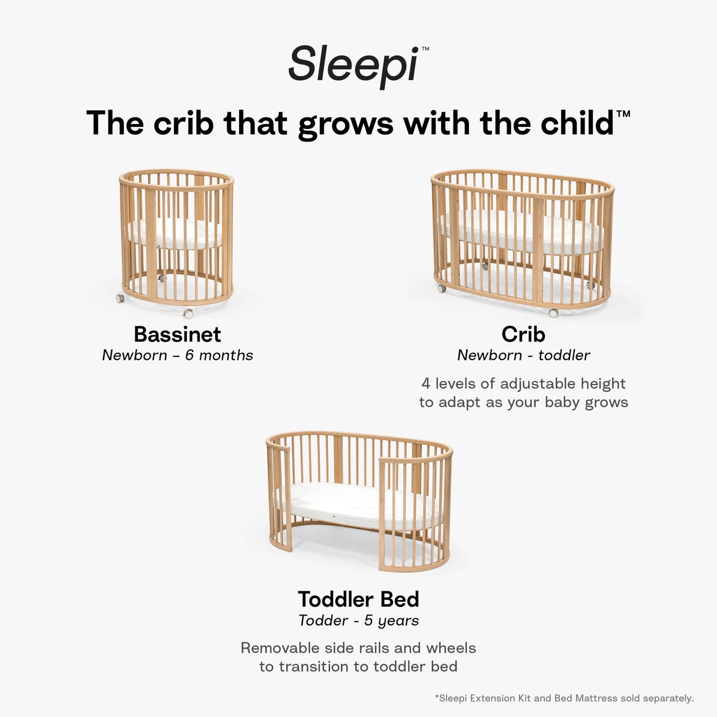 STOKKE SLEEPI MINI BUNDLE - NATURAL