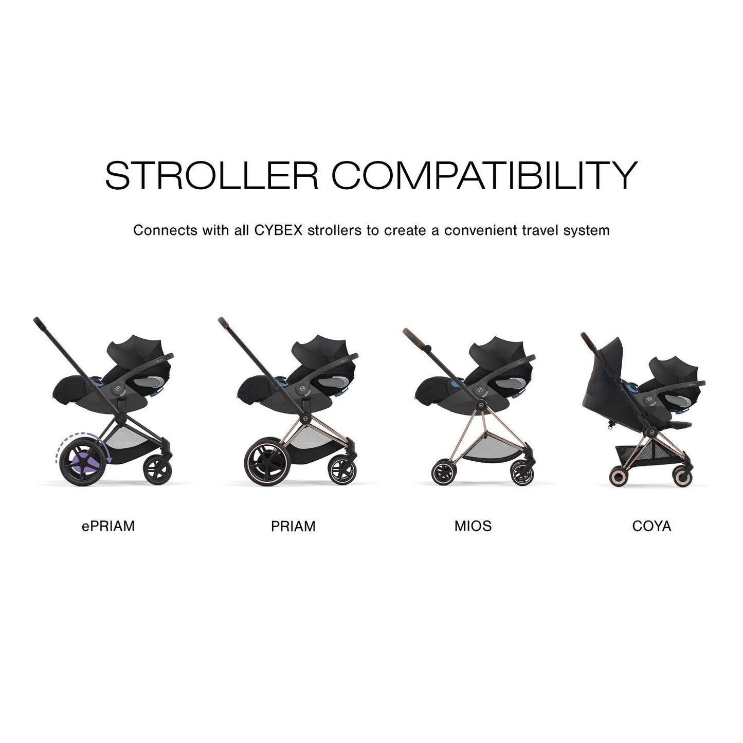 Cloud T Comfort Extend Infant Car Seat with SensorSafe - Sepia Black