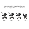 Cloud T Comfort Extend Infant Car Seat with SensorSafe - Sepia Black
