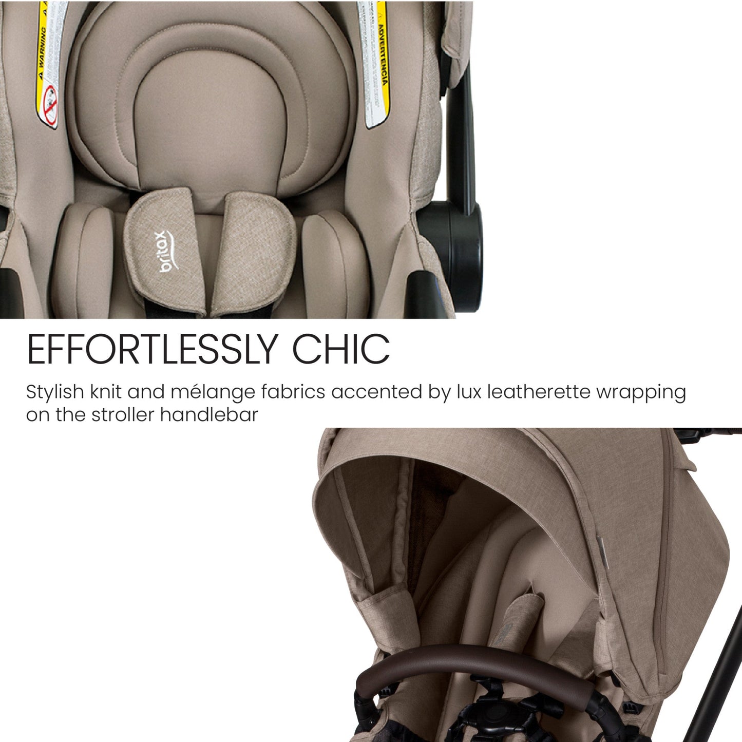 BRITAX PRISM FULL-SIZE TRAVEL SYSTEM WITH WILLOW S INFANT CAR SEAT + ALPINE BASE