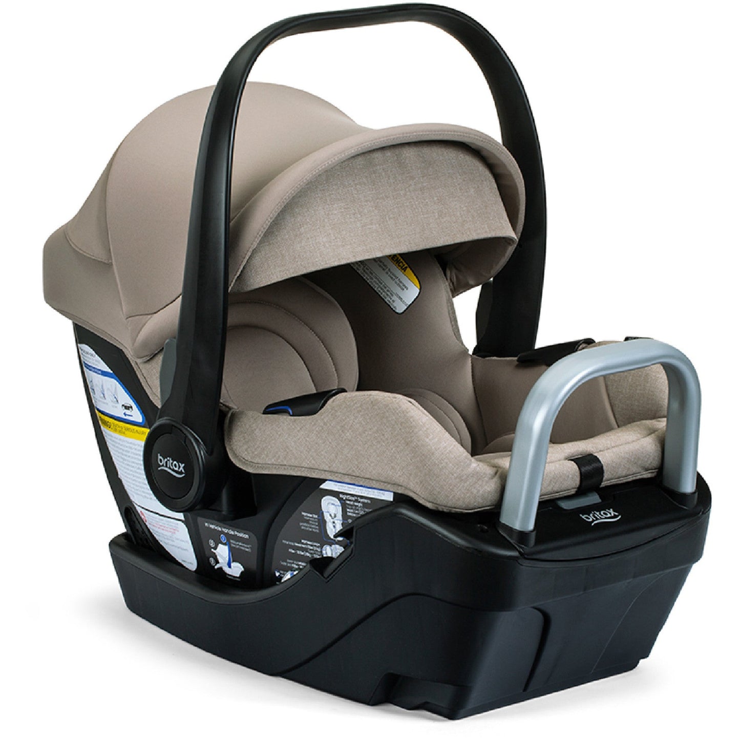 BRITAX PRISM FULL-SIZE TRAVEL SYSTEM WITH WILLOW S INFANT CAR SEAT + ALPINE BASE