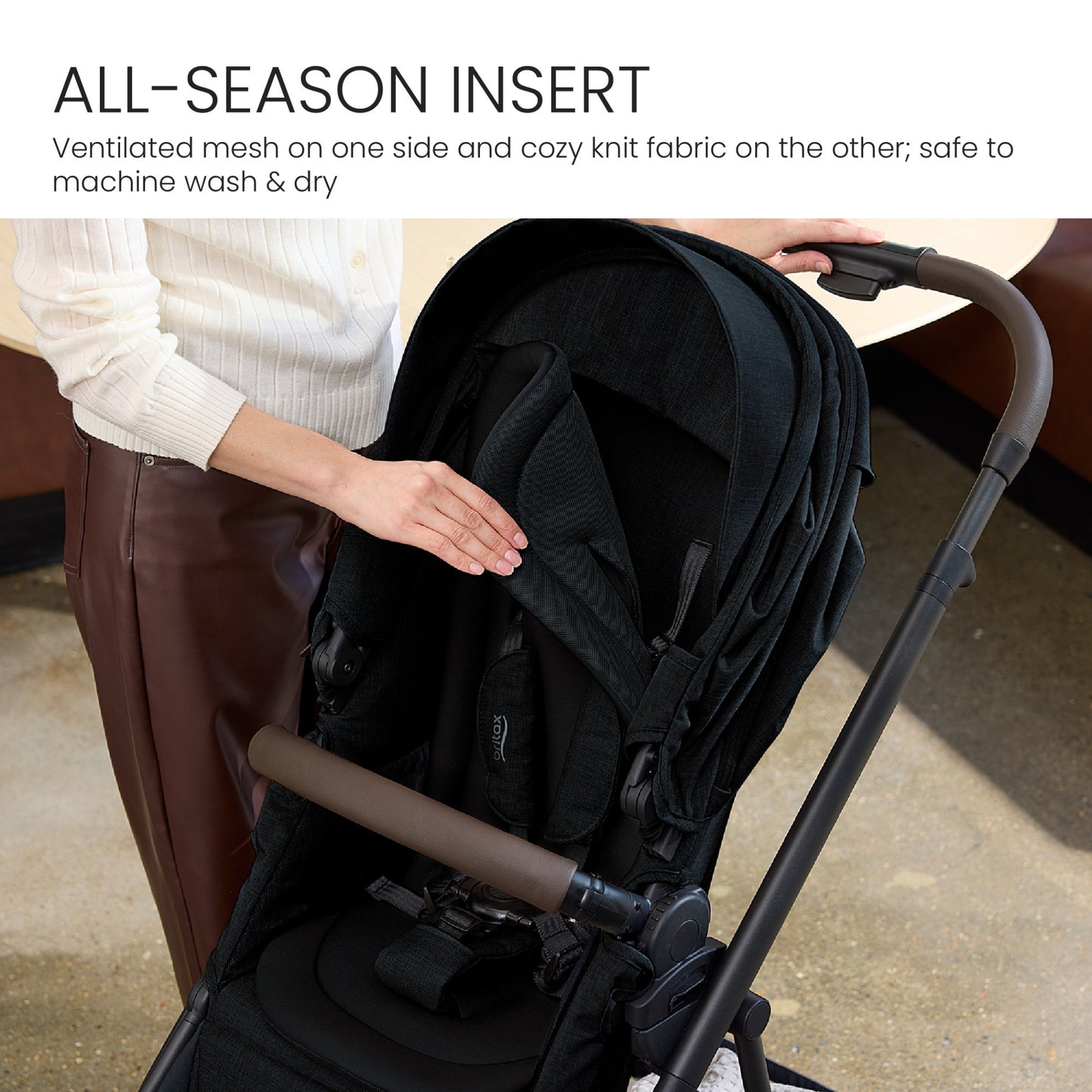 BRITAX PRISM FULL-SIZE TRAVEL SYSTEM WITH WILLOW S INFANT CAR SEAT + ALPINE BASE