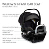 BRITAX PRISM FULL-SIZE TRAVEL SYSTEM WITH WILLOW S INFANT CAR SEAT + ALPINE BASE