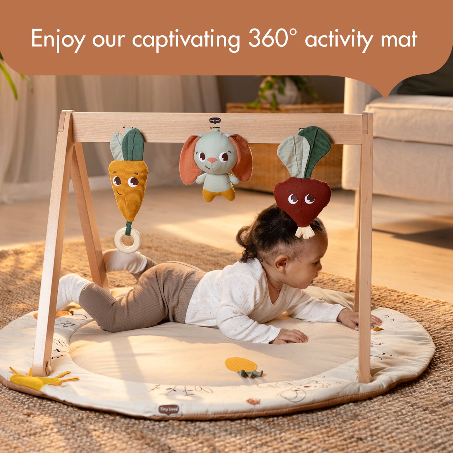 TINY LOVE LUXE DEVELOPMENTAL GYMINI | GARDEN OF ADVENTURES
