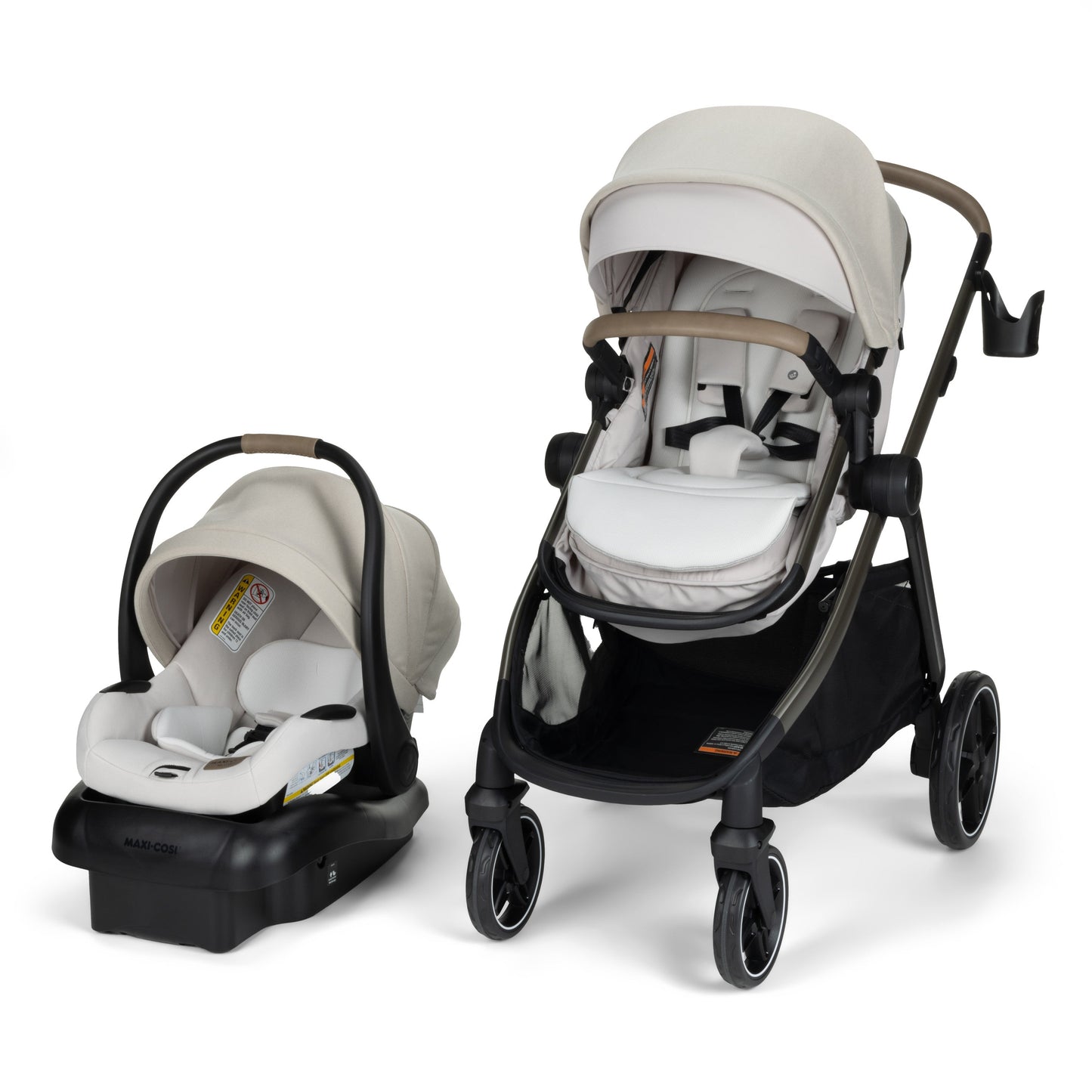 maxi cosi connected Maxi-Cosi Zelia Pro 5-in-1 Modular Travel System SeaScape