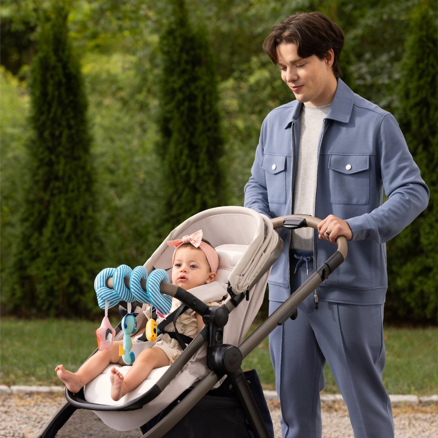 TINY LOVE TINY MARINERS SPIRAL STROLLER ACTIVITY TOY