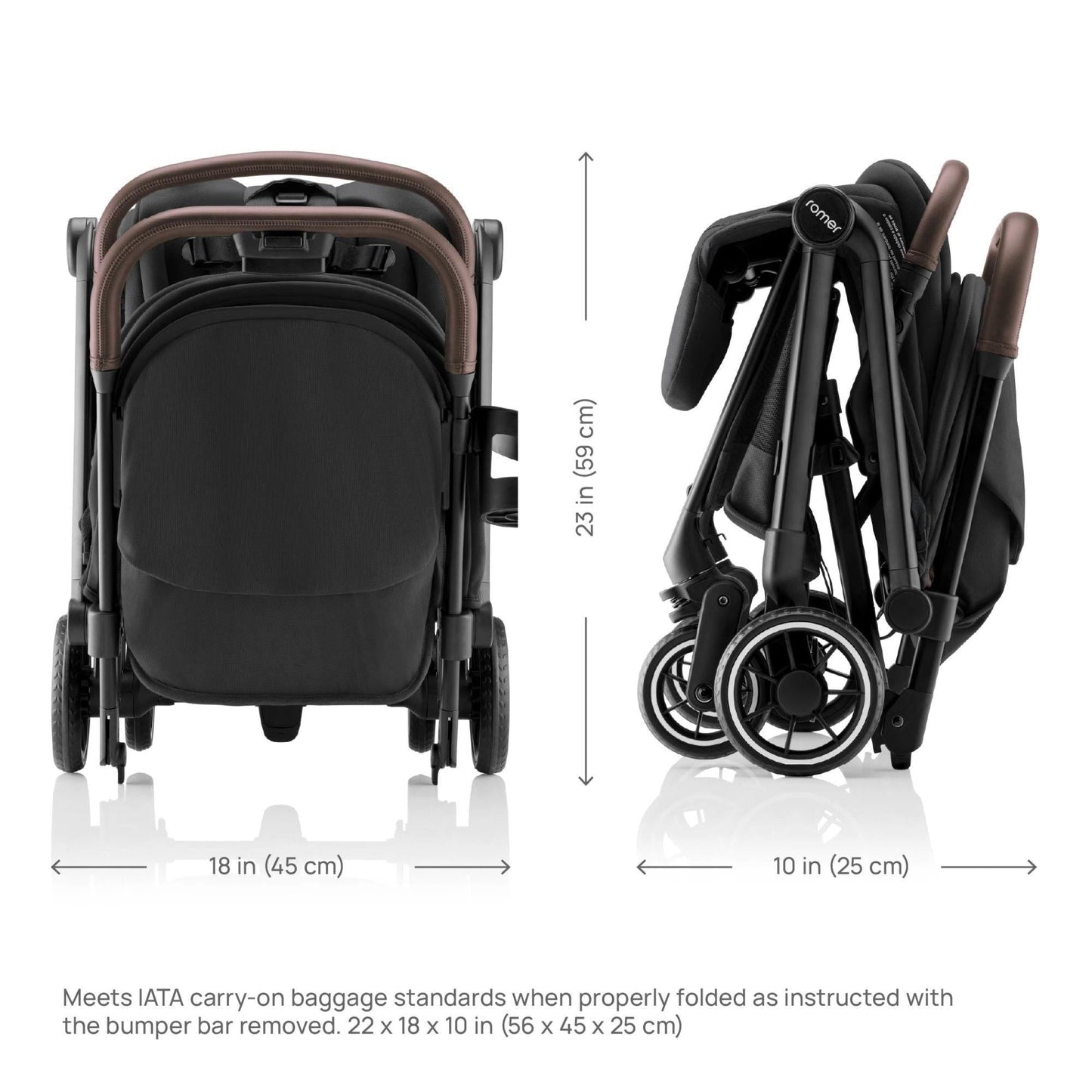 ROMER LANI ULTRA-COMPACT TRAVEL STROLLER