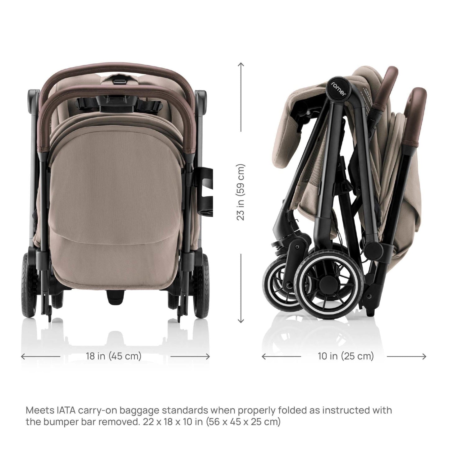 ROMER LANI ULTRA-COMPACT TRAVEL STROLLER