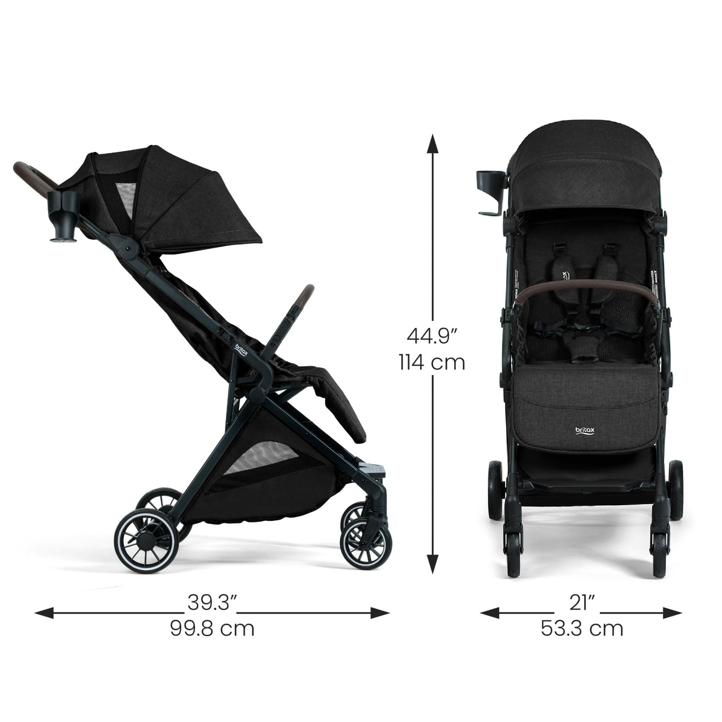 BRITAX JUNIPER+ COMPACT STROLLER WITH ONE-HAND RAPIDFOLD