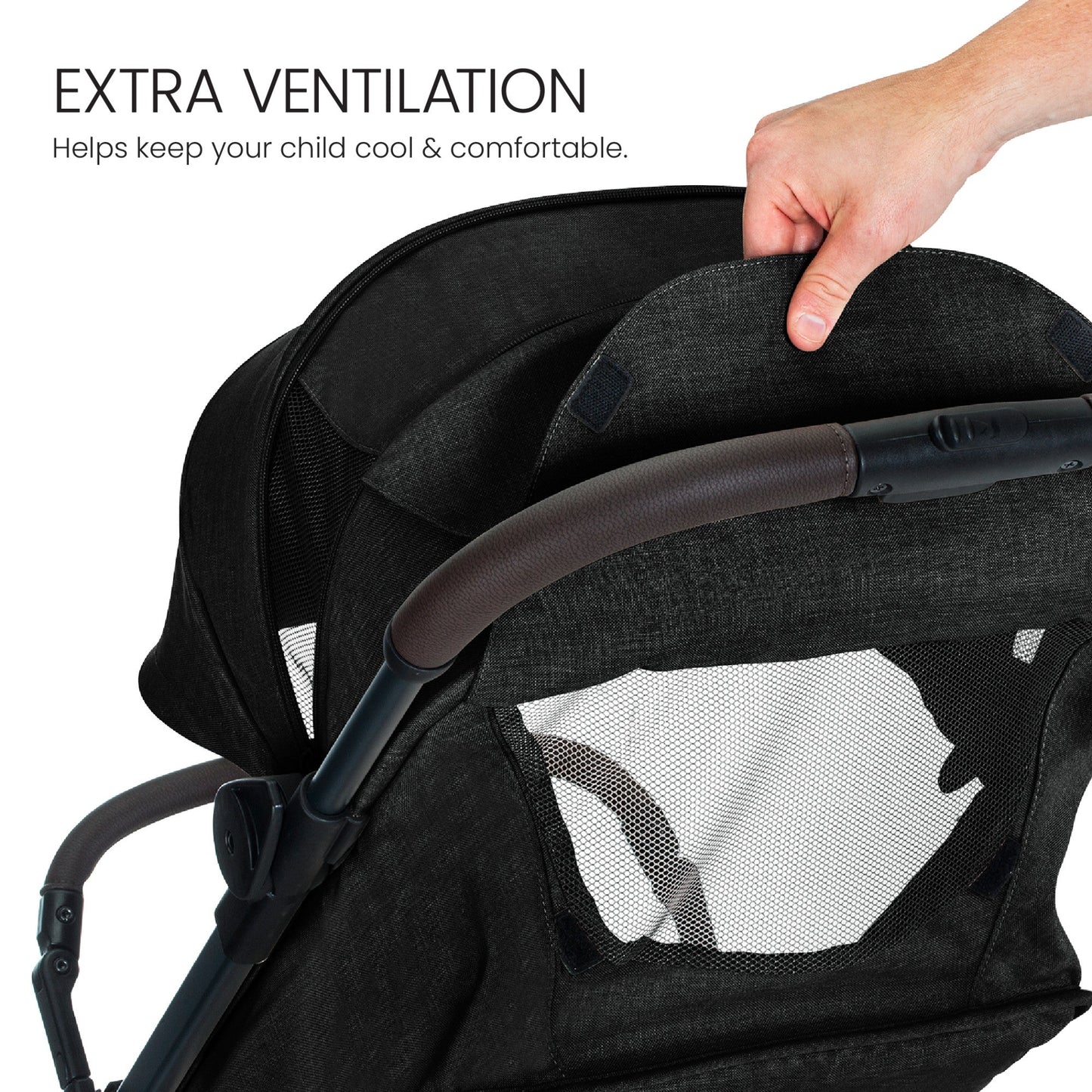 BRITAX JUNIPER+ COMPACT STROLLER WITH ONE-HAND RAPIDFOLD