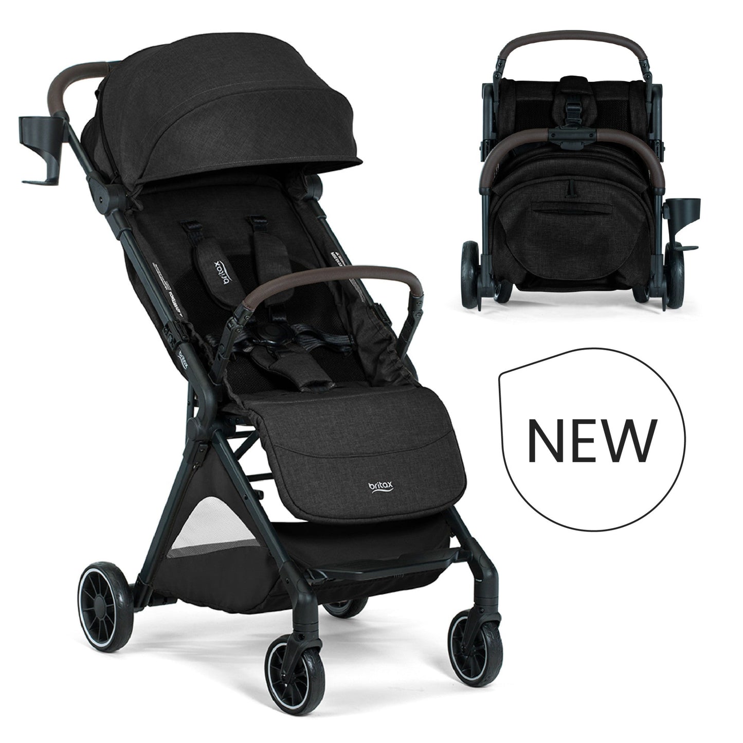 BRITAX JUNIPER+ COMPACT STROLLER WITH ONE-HAND RAPIDFOLD