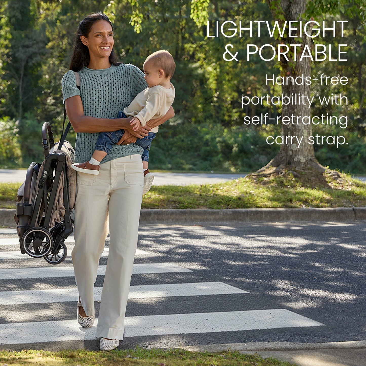 BRITAX JUNIPER+ COMPACT STROLLER WITH ONE-HAND RAPIDFOLD
