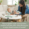 TINY LOVE 5-IN-1 BLACK & WHITE STATIONARY ACTIVITY CENTER