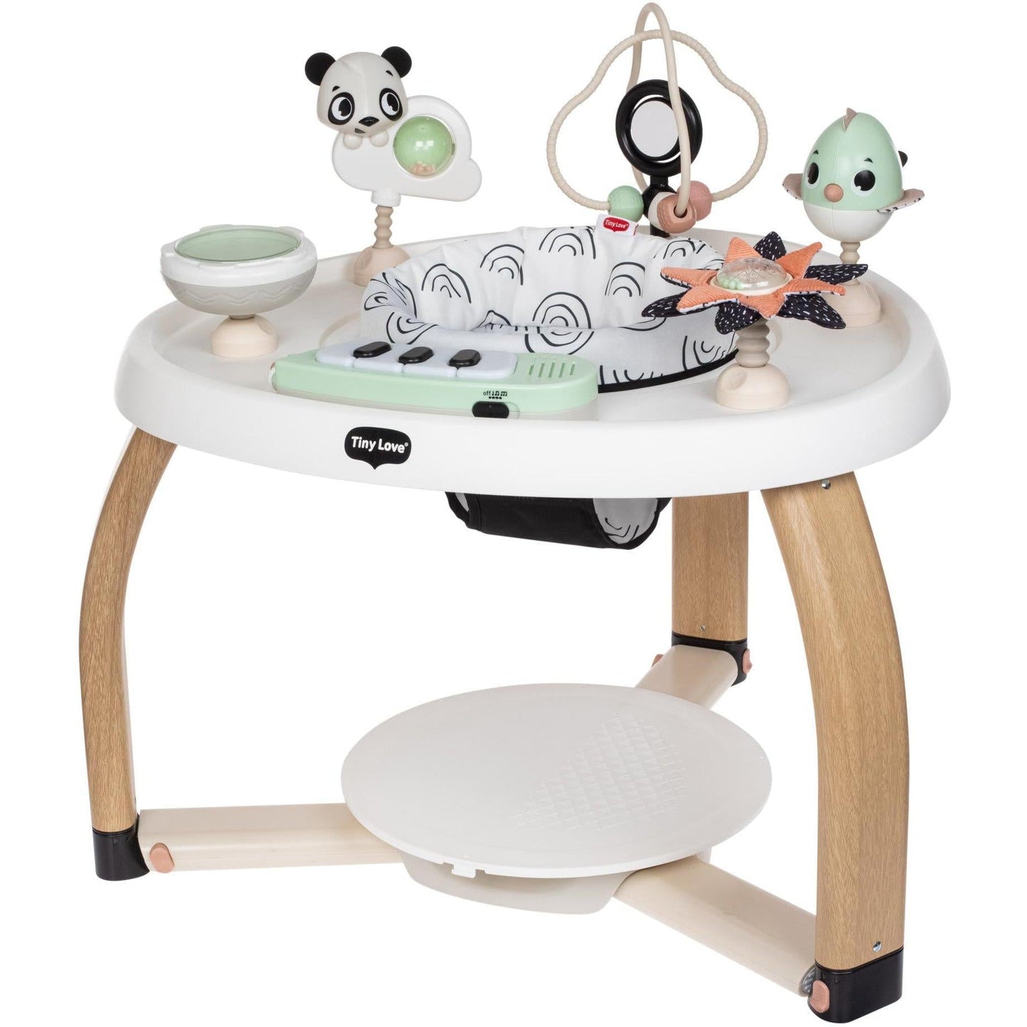 TINY LOVE 5-IN-1 BLACK & WHITE STATIONARY ACTIVITY CENTER