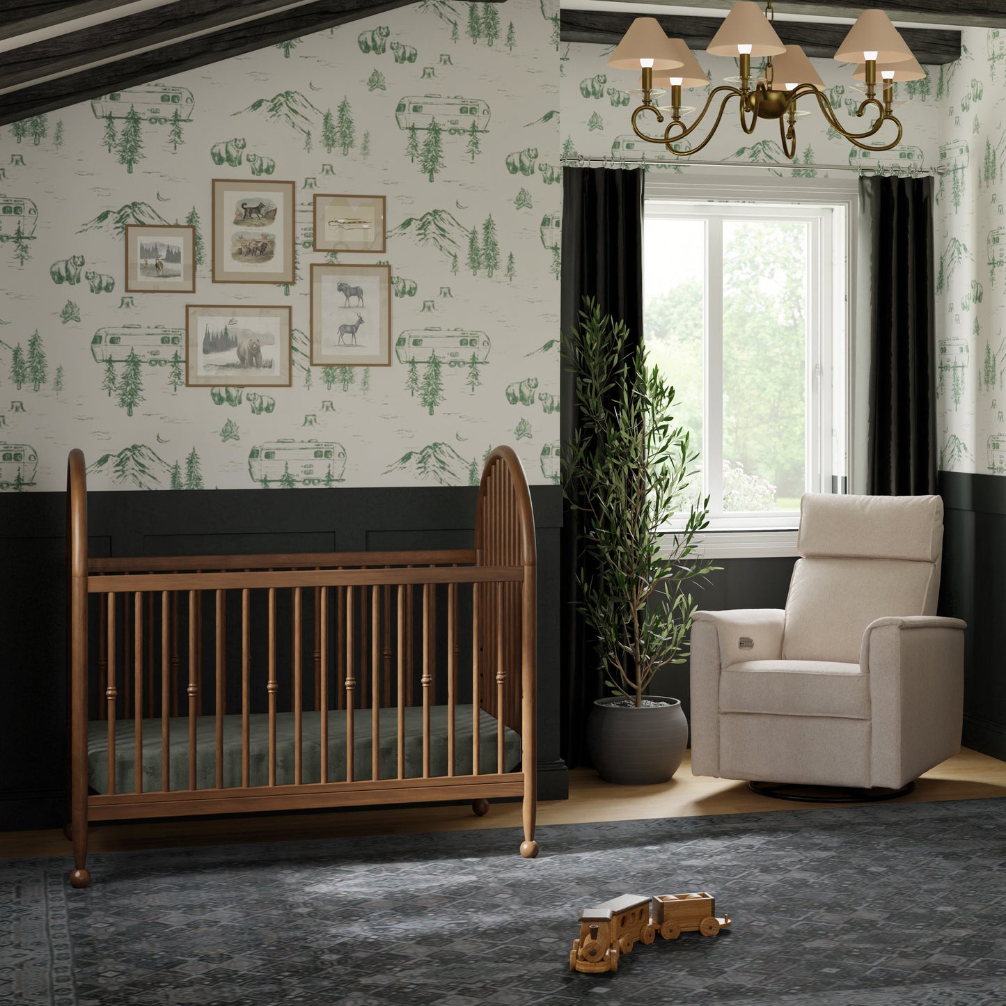 NAMESAKE ALOUETTE 3-IN-1 CONVERTIBLE SPINDLE CRIB