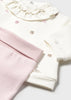 MAYORAL BABY PINK PANTS AND SWEATSHIRT SET