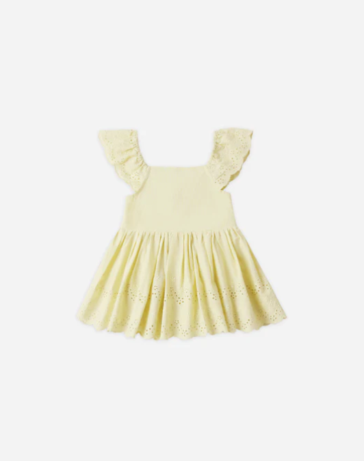 RYLEE + CRU REMI ROMPER CITRON