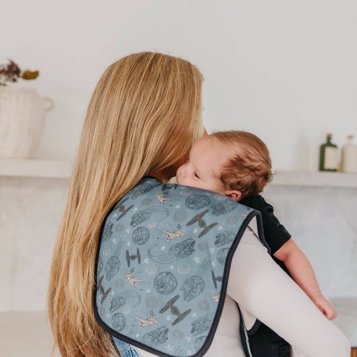 COPPER PEARL TATTOOINE BURP CLOTH SET (3-PACK)