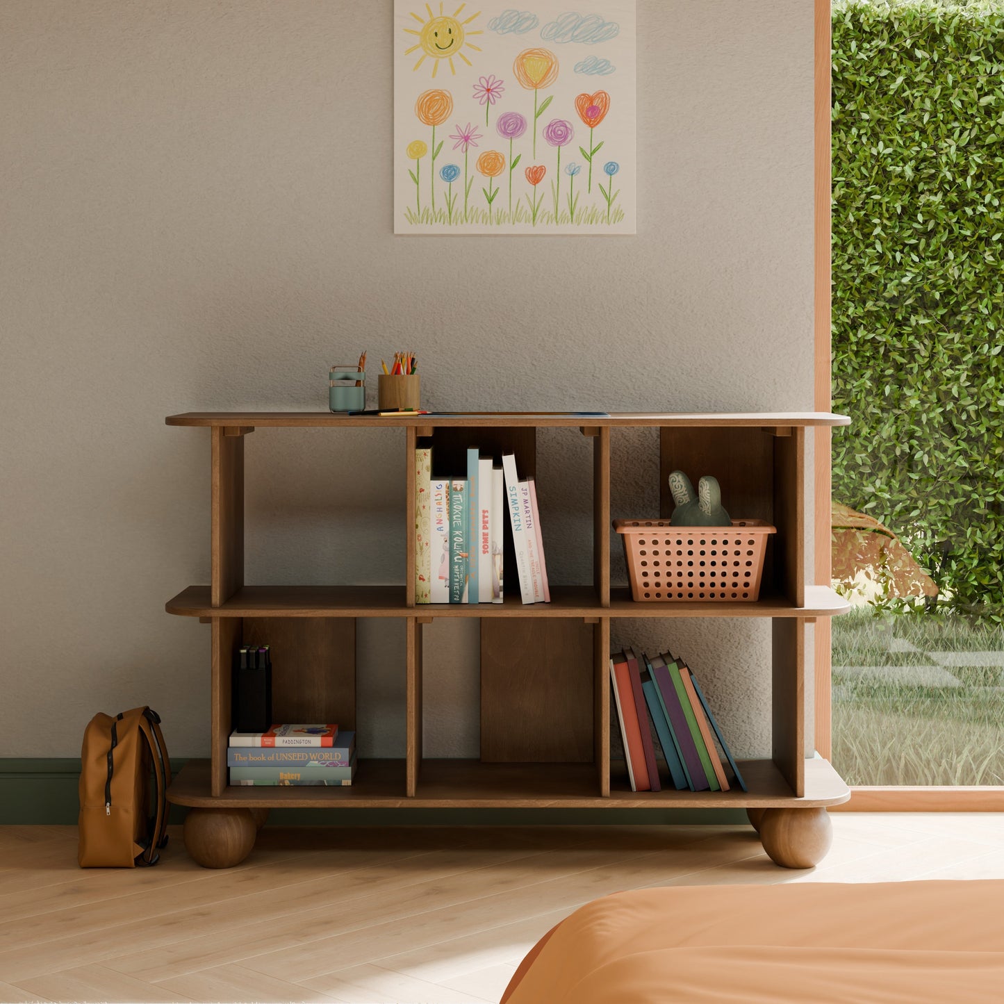 BABYLETTO CROSBY OPEN BOOKCASE