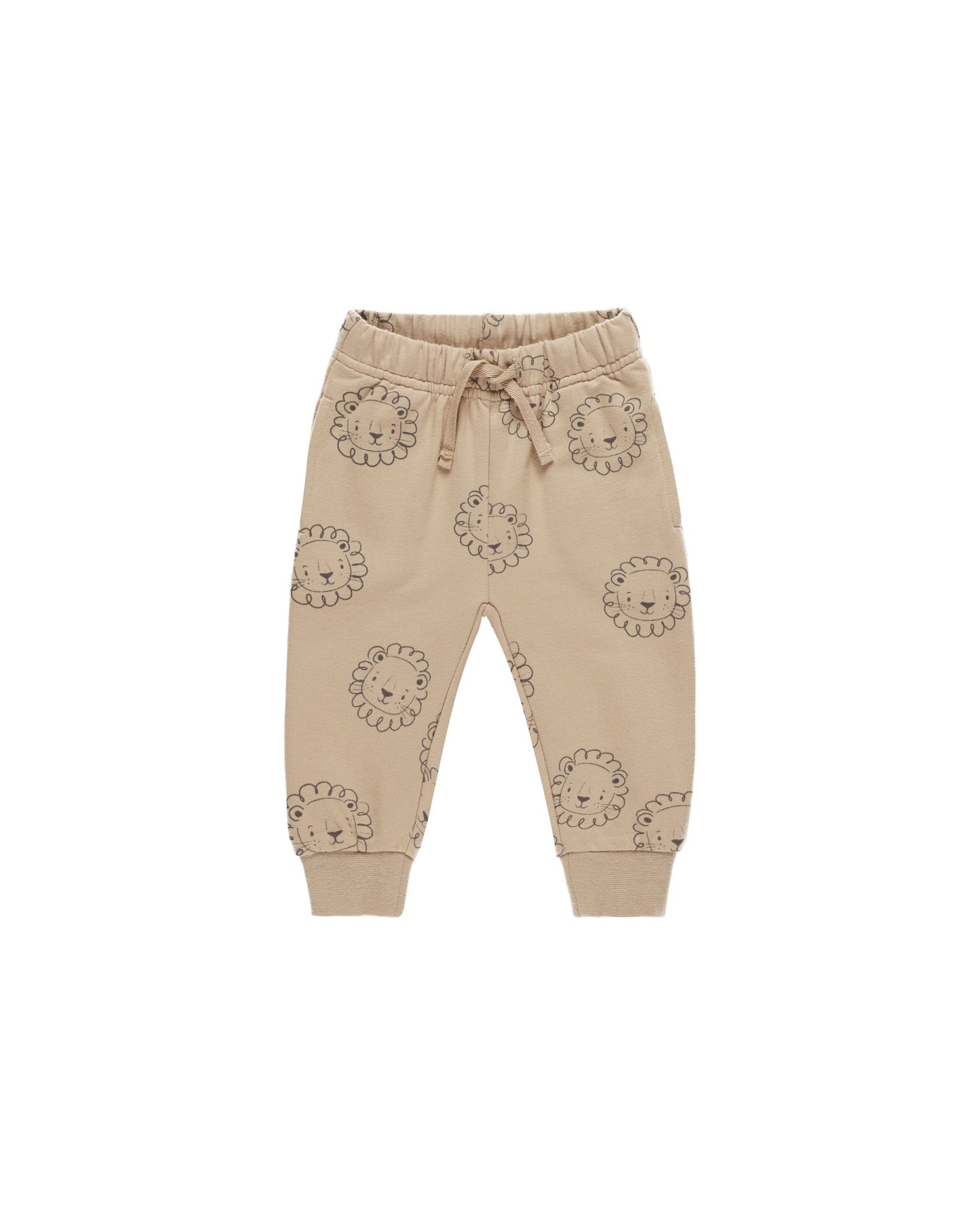 QUINCY MAE RELAXED FLEECE SWEATPANT - LIONS