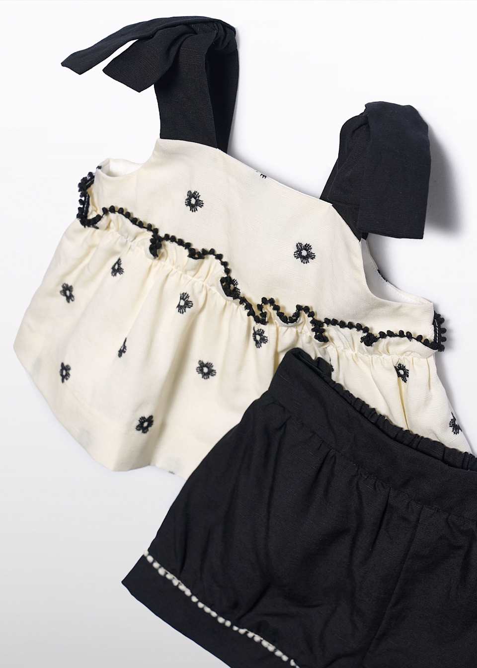 ABEL & LULA GIRL EMBROIDERED SET