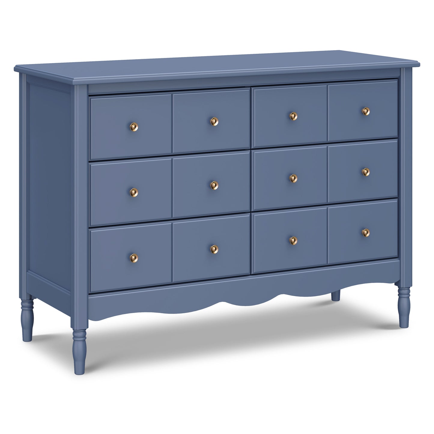 Liberty 6-Drawer Assembled Dresser in Cove Blue
