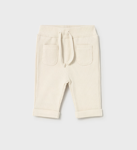 MAYORAL BOY RIBBED PANTS CERAMIC