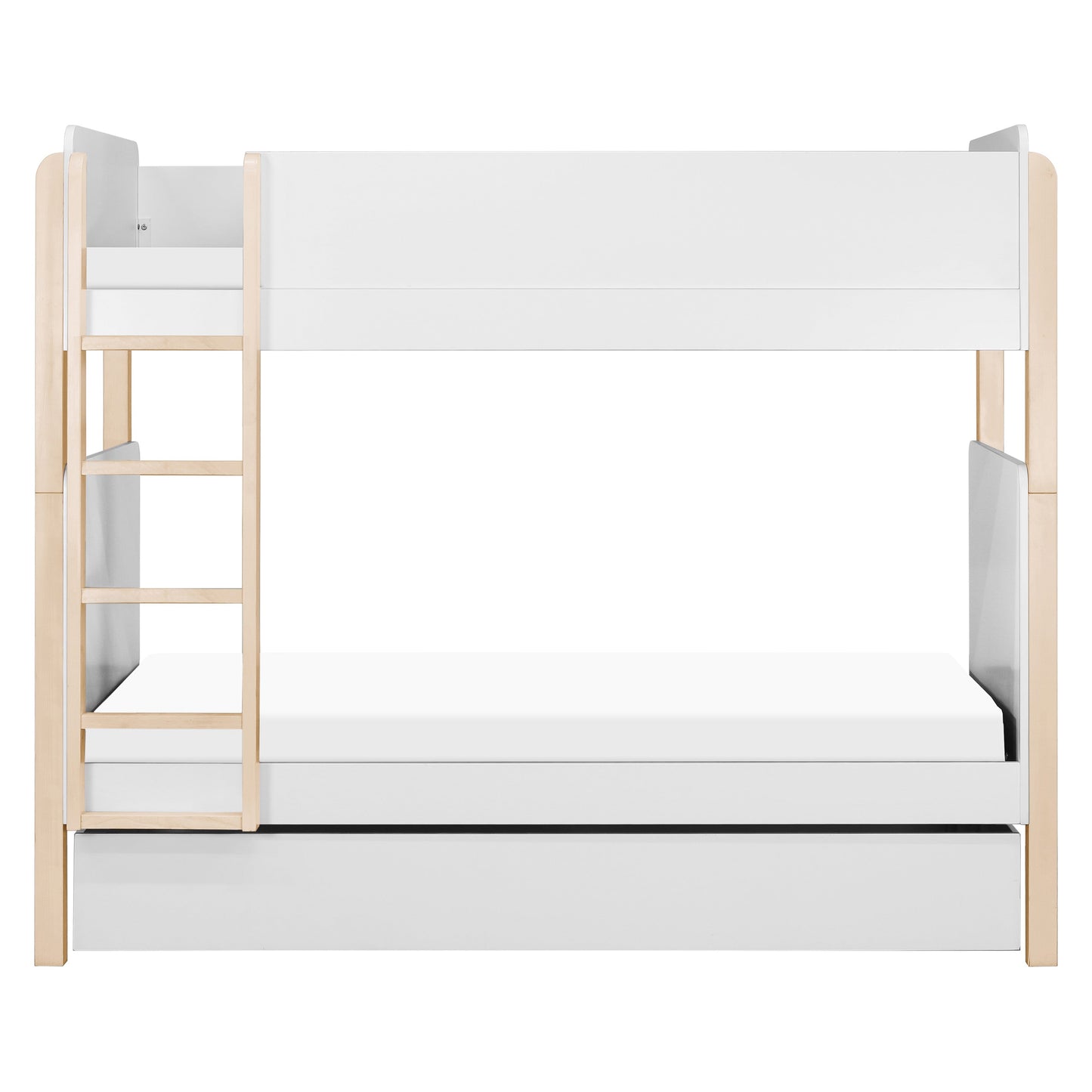 BABYLETTO TIPTOE TWIN STORAGE TRUNDLE BED