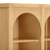 Eloise Bookcase, Assembled in Natural Walnut