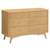 Palma 7-Drawer Double Dresser, Assembled in Warm White