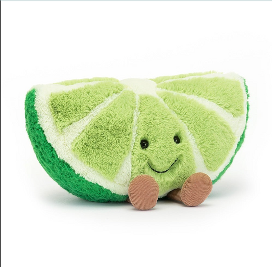 JELLYCAT AMUSEABLE SLICE OF LIME