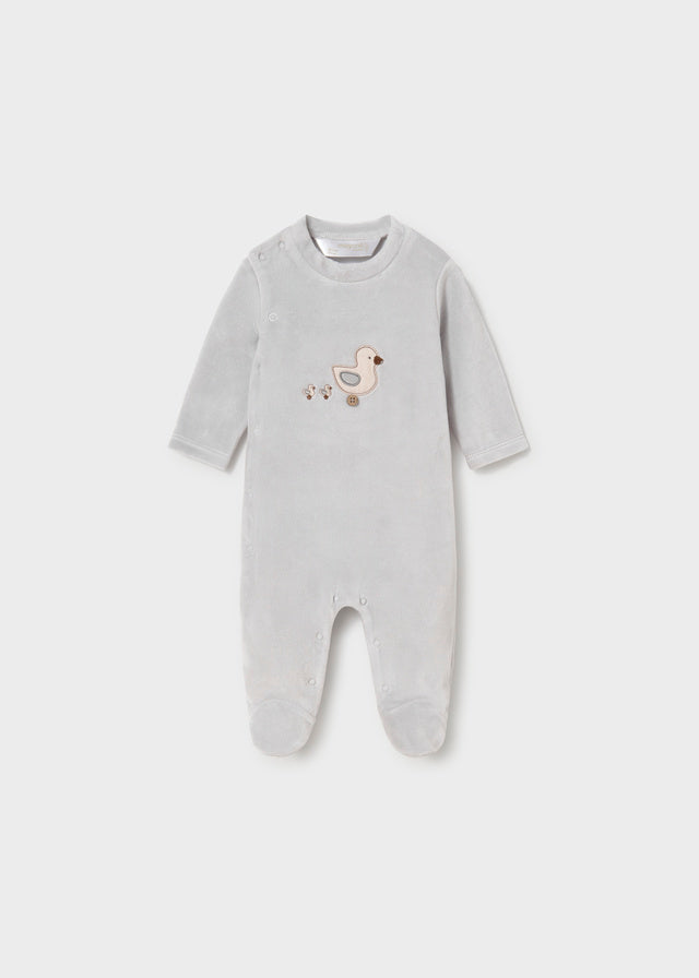 MAYORAL VELOUR FOOTIE