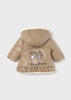 MAYORAL GIRL REVERSIBLE COAT - PEANUT