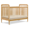 Liberty 3-in-1 Convertible Spindle Crib w/Toddler Bed Conversion Kit in Dusty Rose
