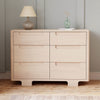 Yuzu 6-Drawer Dresser in Natural Walnut