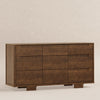 Yuzu 9-Drawer Dresser, Assembled in Natural Walnut