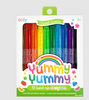 YUMMY YUMMY SCENTED TWIST UP CRAYONS - SET OF 10