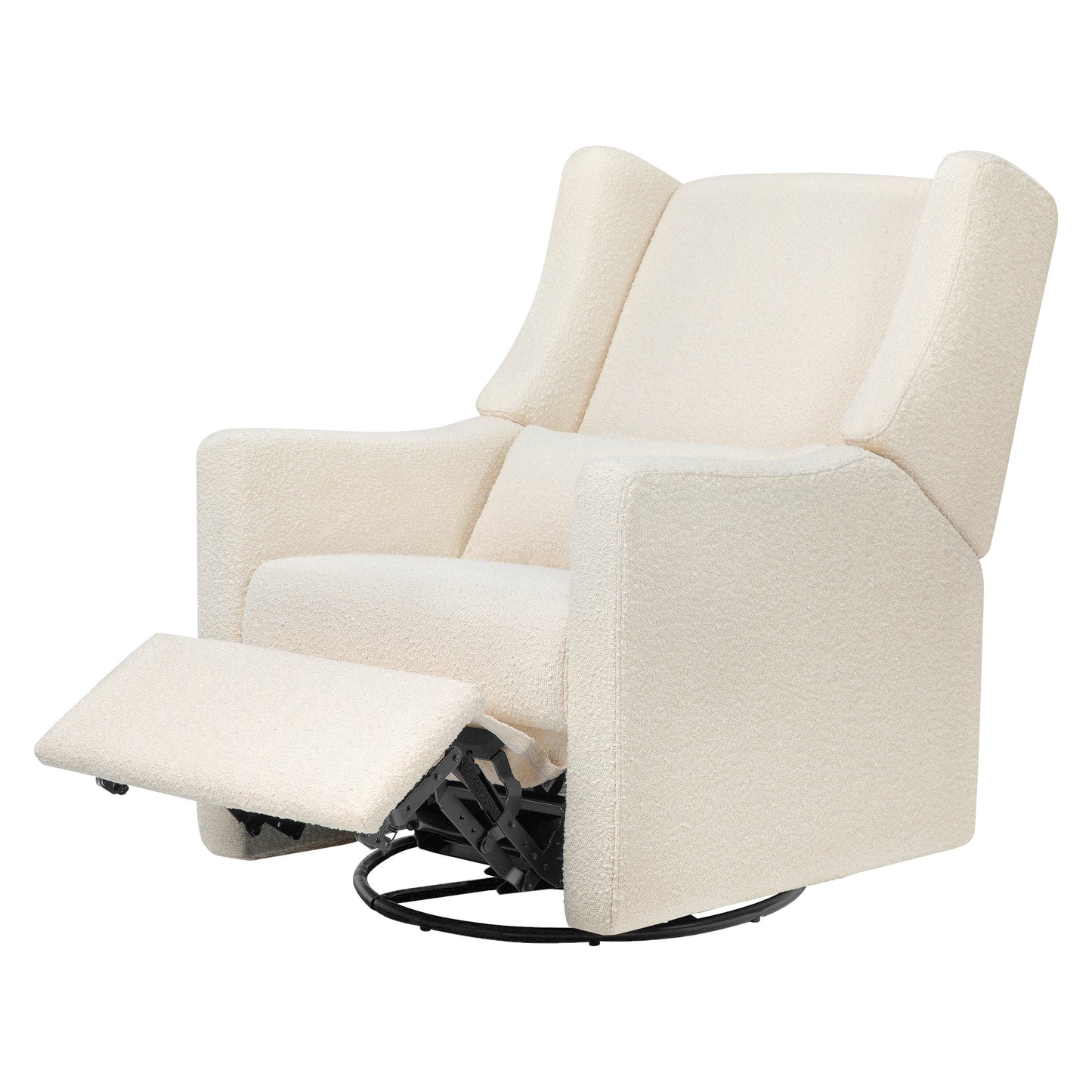 Kiwi Recliner and Swivel Glider in Performance Ivory Boucle