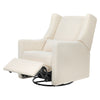 Kiwi Recliner and Swivel Glider in Performance Ivory Boucle