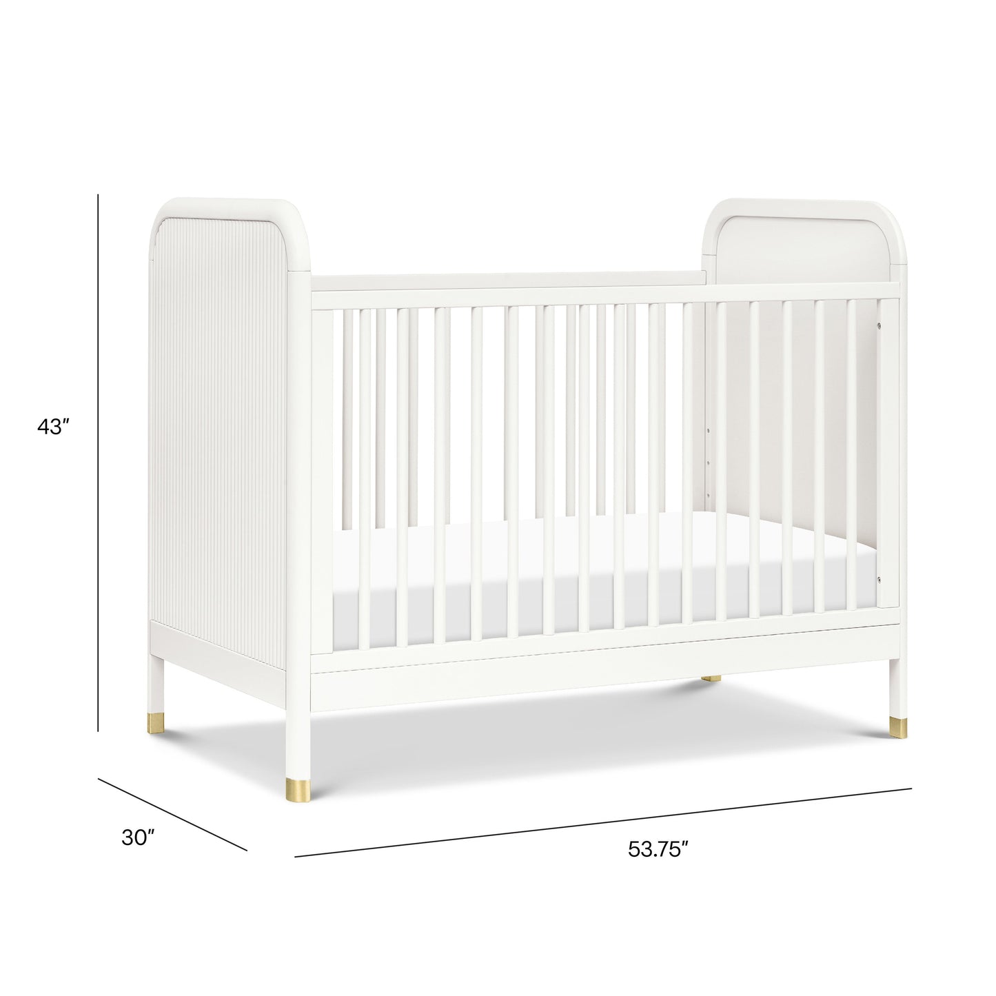 NAMESAKE BRIMSLEY TAMBOUR 3-IN-1 CONVERTIBLE CRIB