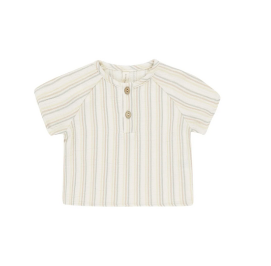 RYLEE & CRU SHORT SLEEVE ZION SHIRT || SUMMER STRIPE