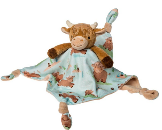 HETTY HIGHLAND COW CHARACTER BLANKET