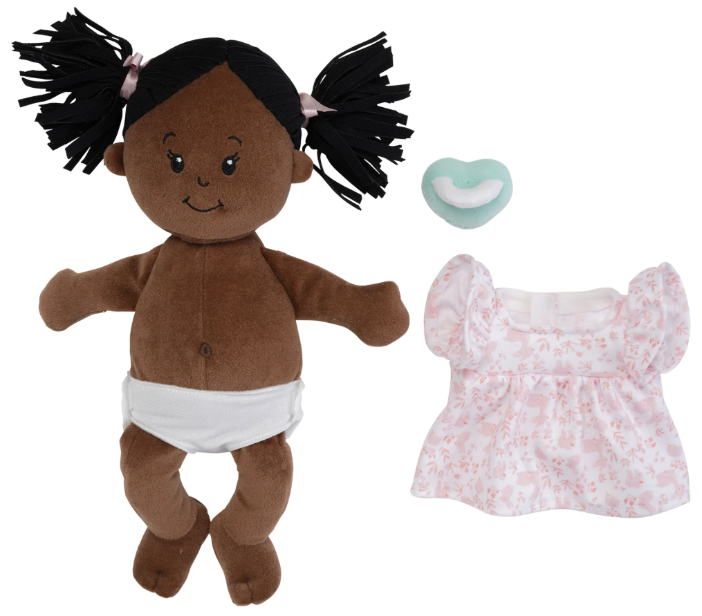 LOVE, STELLA DOLLBROWN WITH BLACK PIGTAILS