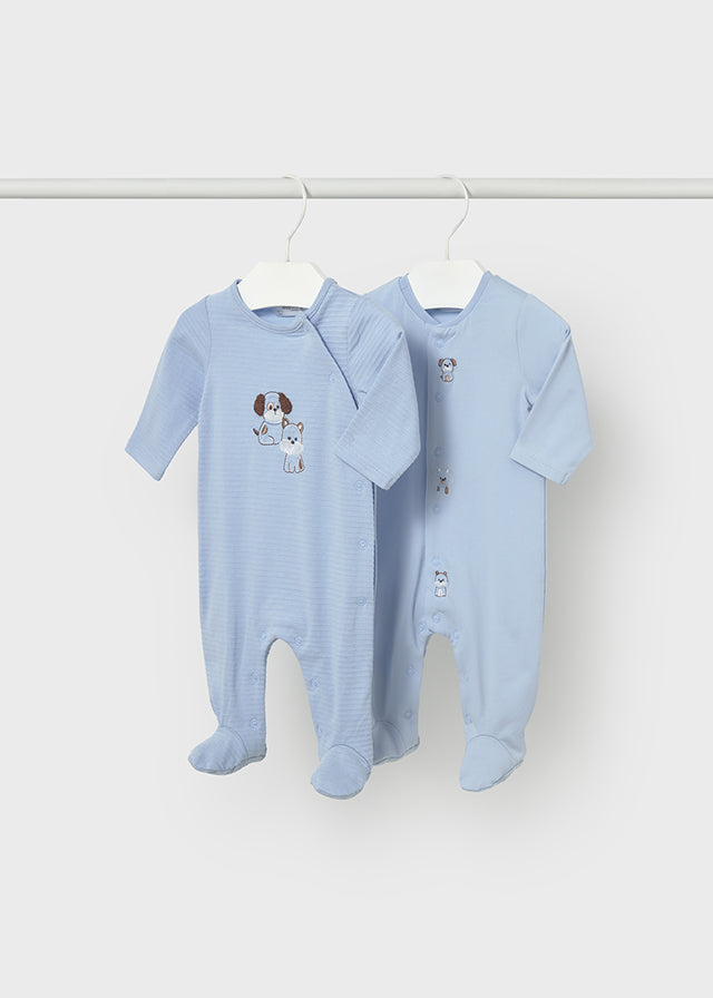 MAYORAL NEWBORN BOY ONE-PIECE SET
