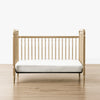 Liberty 3-in-1 Convertible Spindle Crib w/Toddler Bed Conversion Kit in Dusty Rose