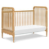 Liberty 3-in-1 Convertible Spindle Crib w/Toddler Bed Conversion Kit in Dusty Rose